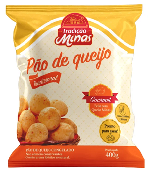 PAO DE QUEIJO GOURMET - tradicional - 20 grs